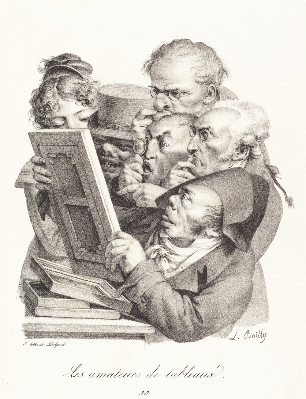 Les amateurs de tableaux (The Picture Enthusiasts)