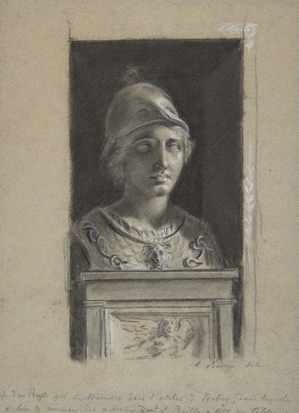 Minerva (Study after a Sculpture)