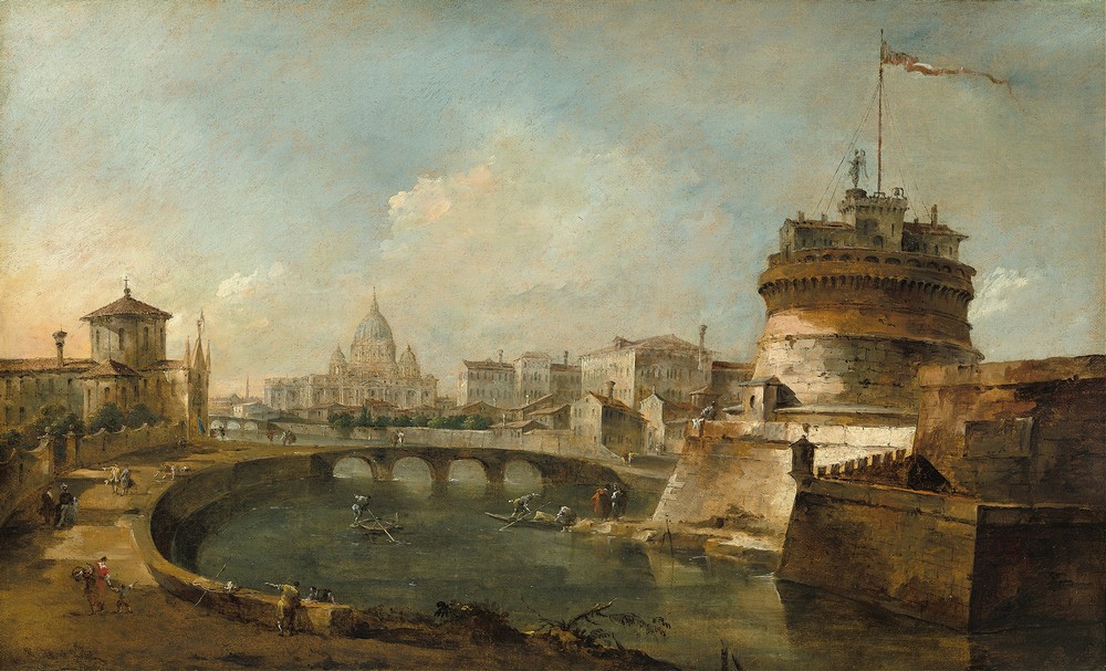 Fanciful View of the Castel Sant’Angelo,Rome (c. 1785)