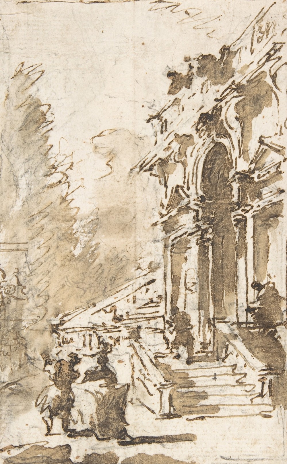 Architectural Capriccio; Garden Entrance to a Palace (1712–93)