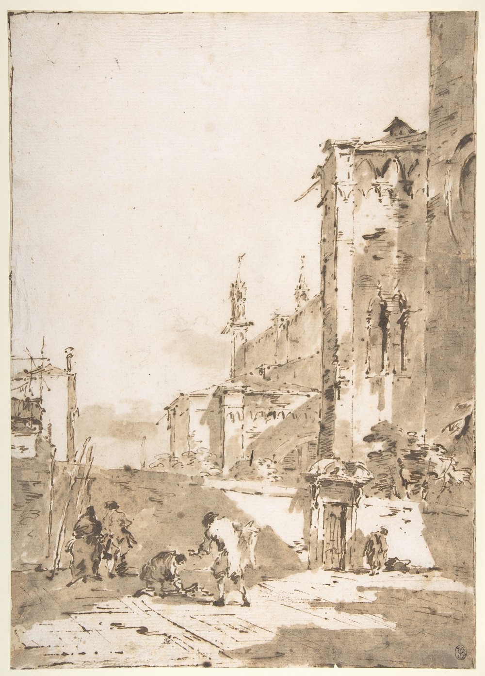 Dice Players in a Venetian Square (1712–93)
