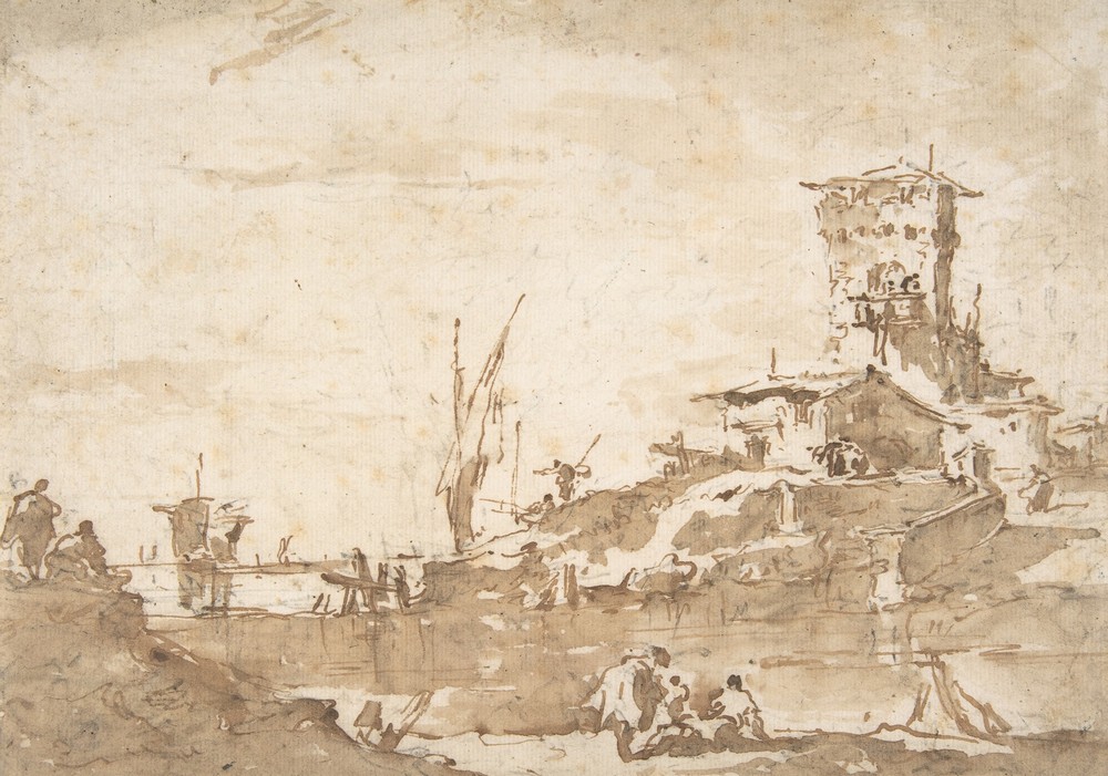 Lagoon Capriccio with a Tower (1712–93)