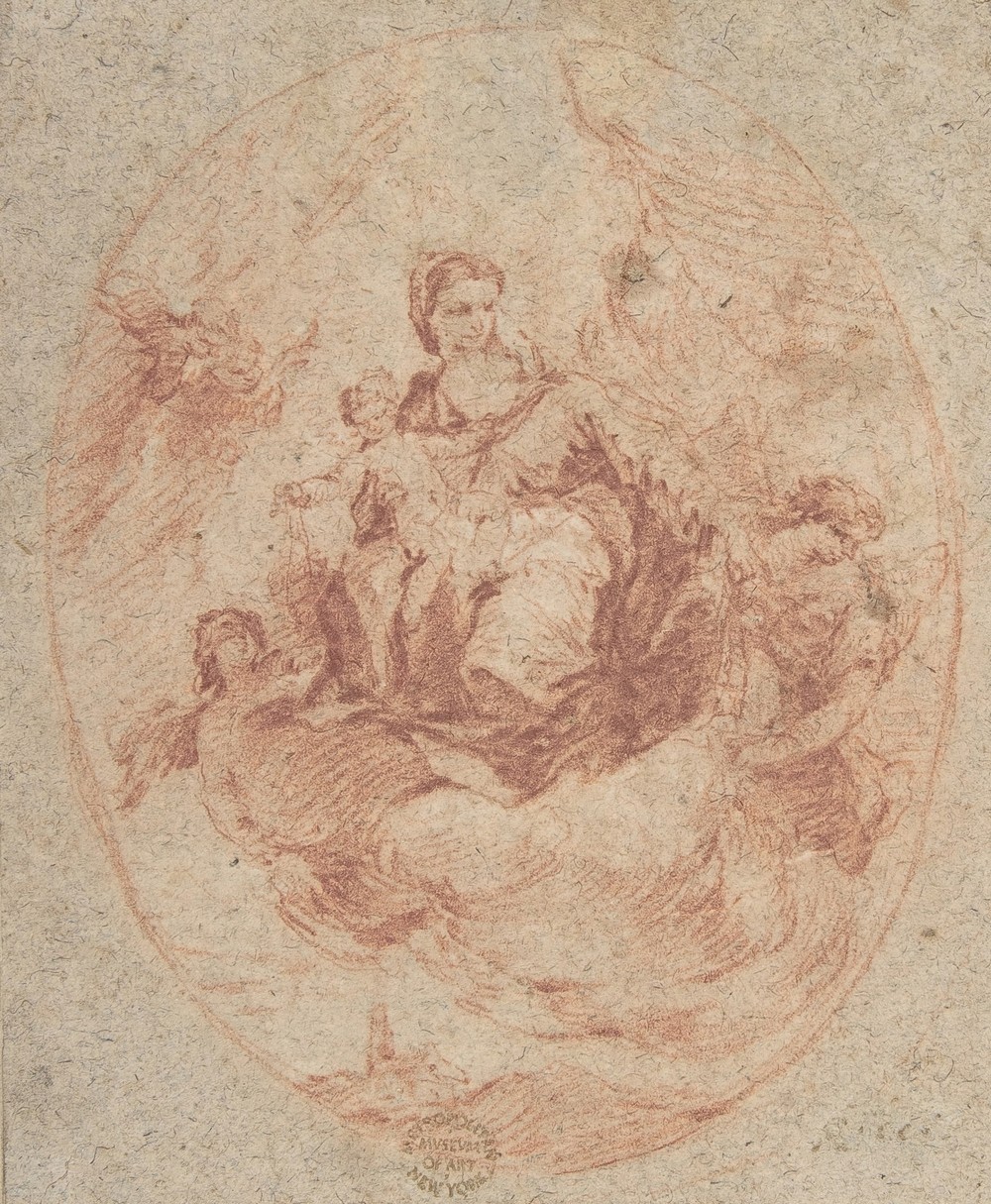 The Virgin and Child Holding Scapulars (1712–93)