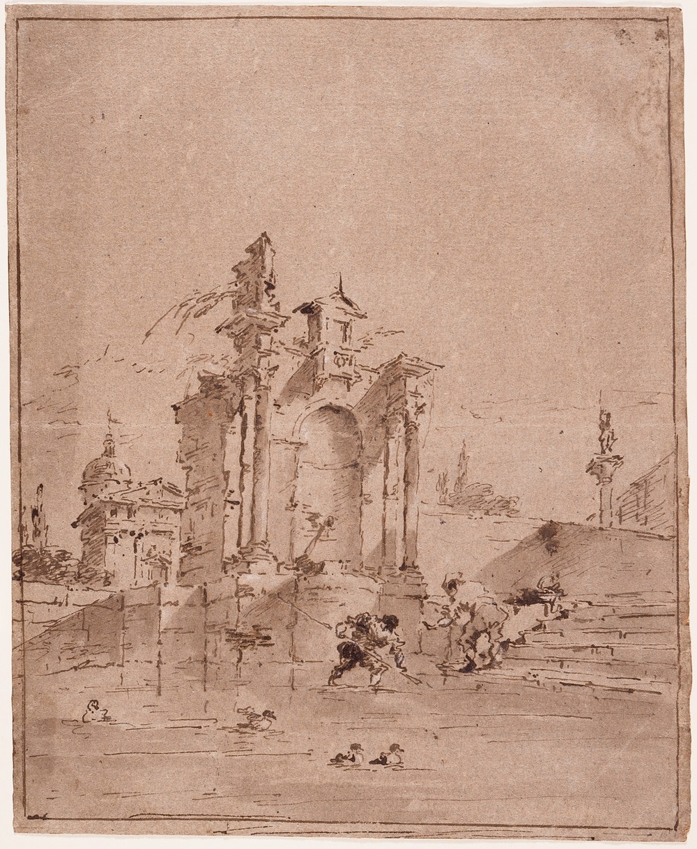 Architectural Capriccio (circa 1770-1780)