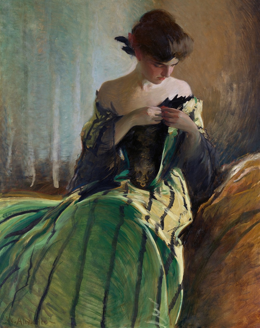 Study in Black and Green (by 1906)