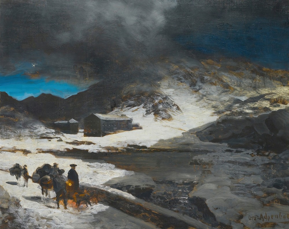 The Great St Bernard Inn, In The Alps