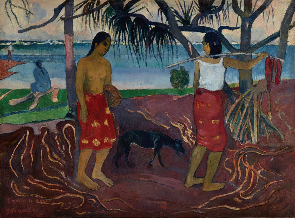 I Raro te Oviri (Under the Pandanus)
