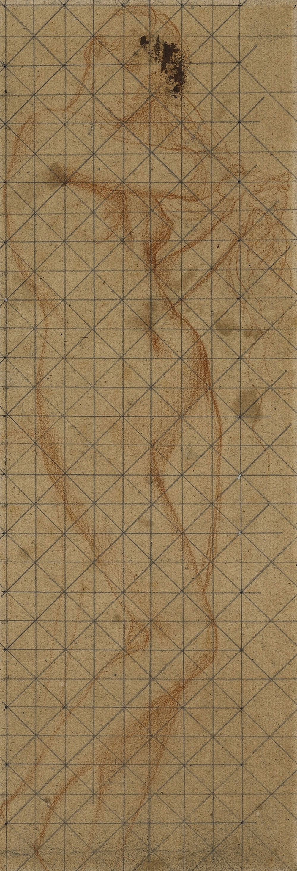 Femme nue, debout de face
