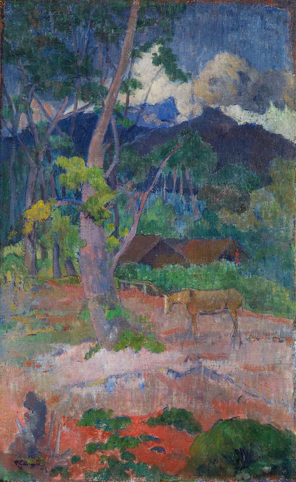 Landscape with a Horse