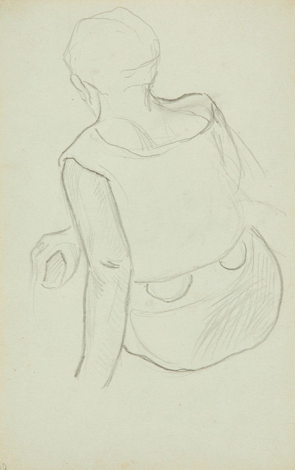 Femme tahitienne de dos (circa 1891-1892)