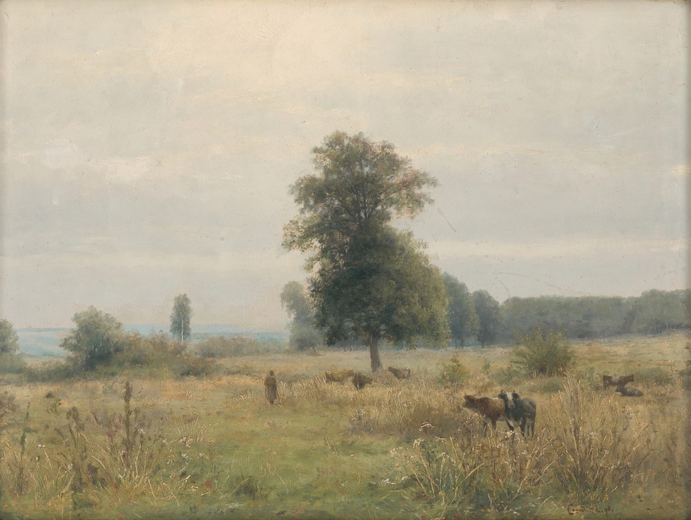 Landscape with trees