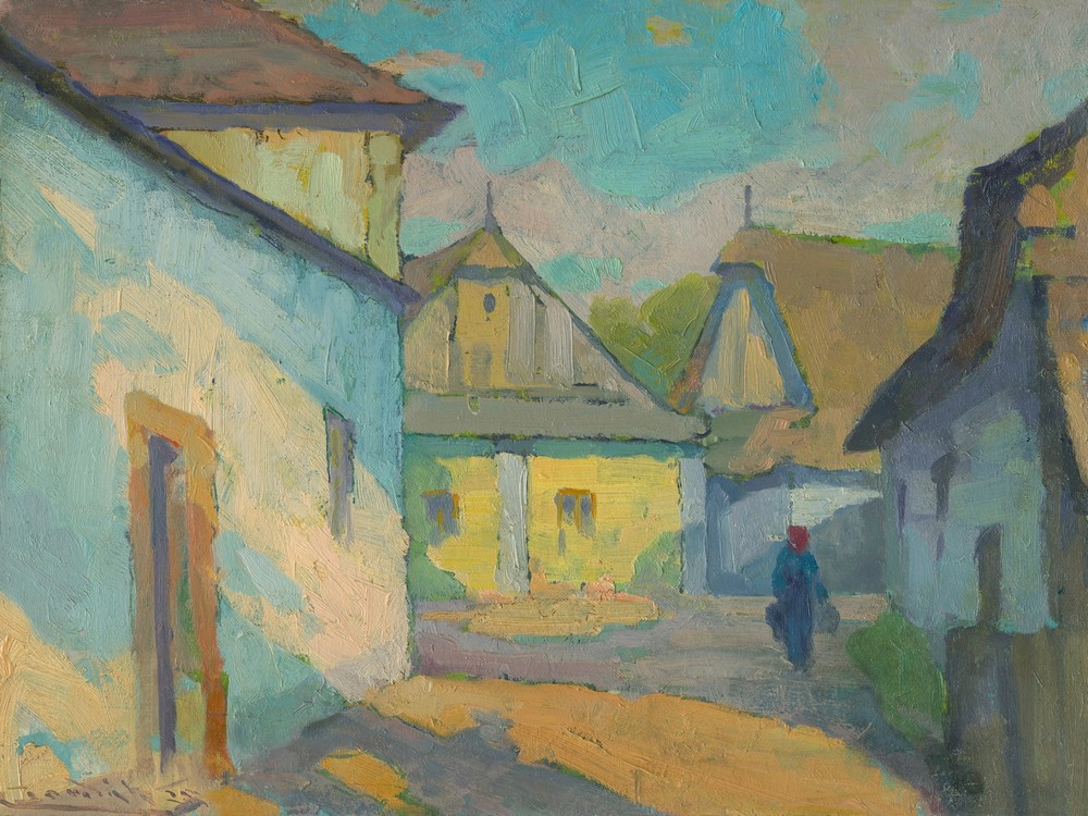 Motif from an East Slovak village