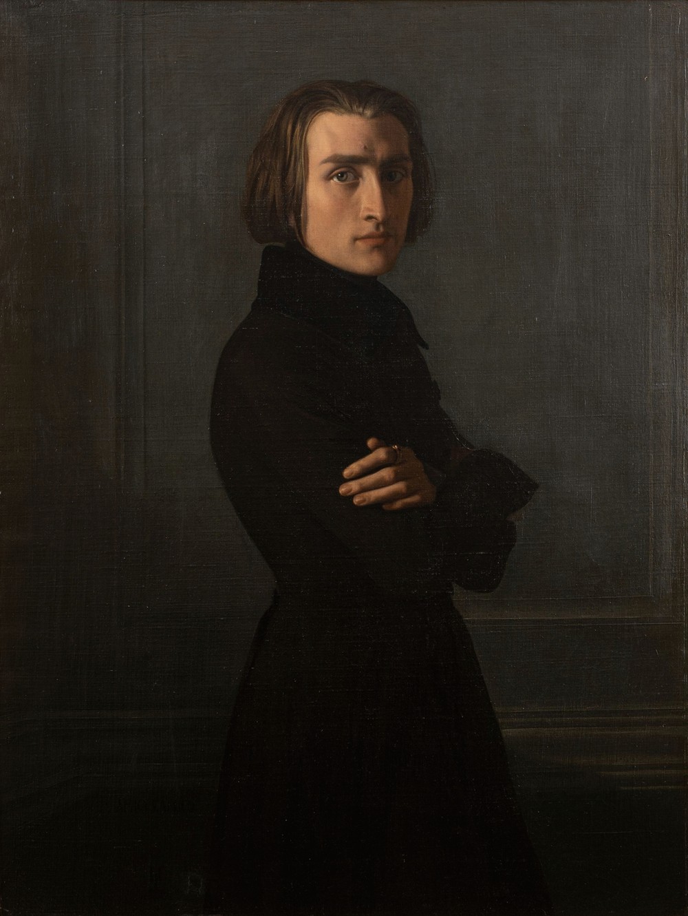 Portrait de Franz Liszt (1811-1886), compositeur et pianiste