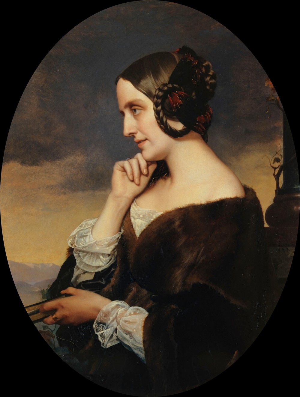 Portrait de Marie de Flavigny, comtesse d’Agoult (1805-1876)
