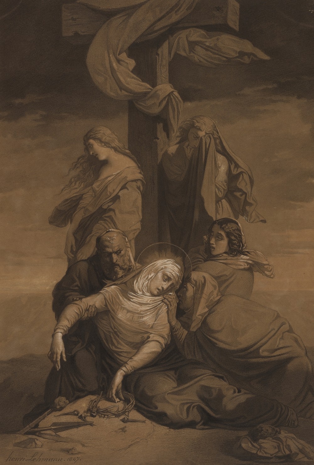 Lamentation at the Foot of the Cross