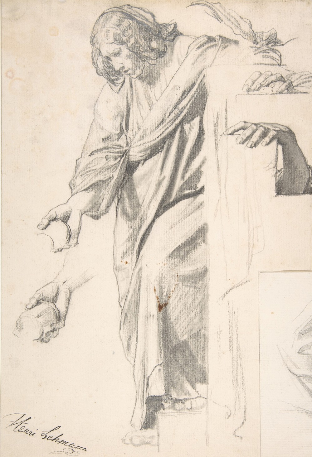 Standing Draped Female Figure (19th century)