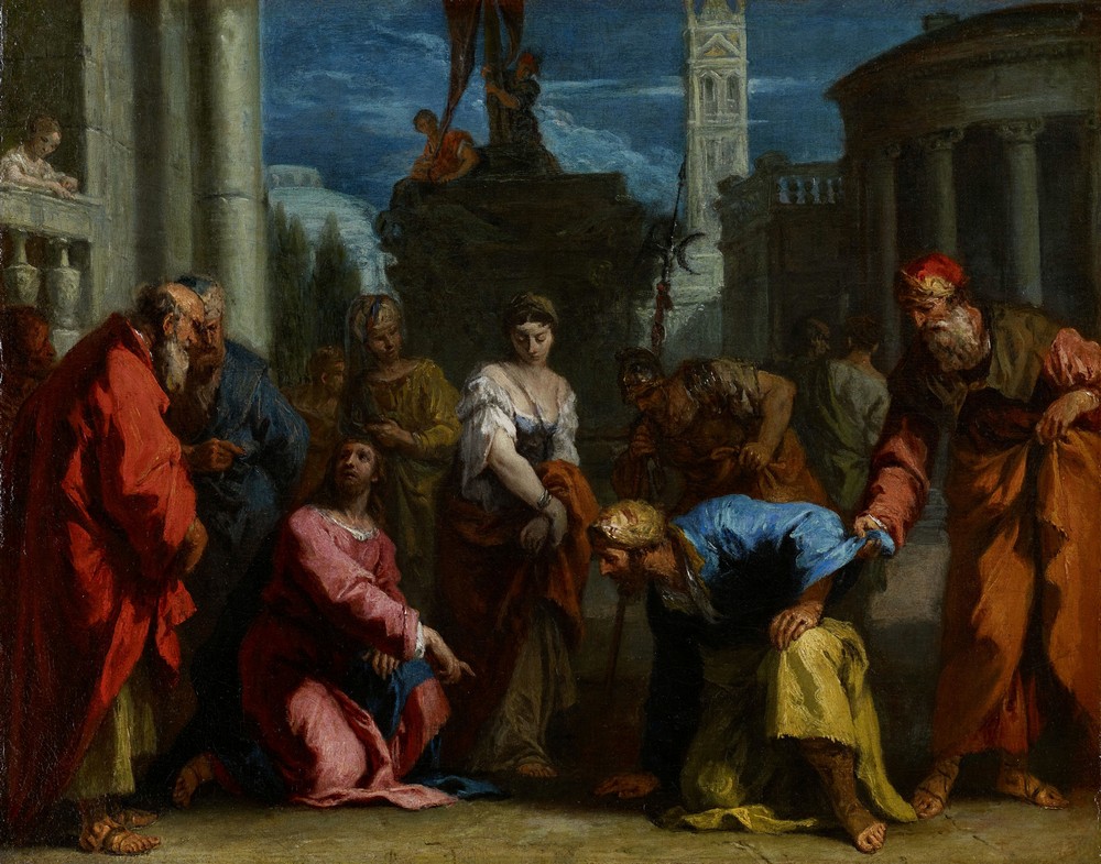 Christ and the Woman Taken in Adultery (1720s)