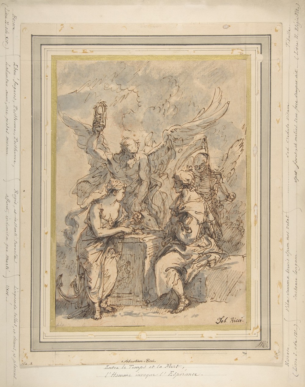 Allegory with Figures of Hope, Time, and Death