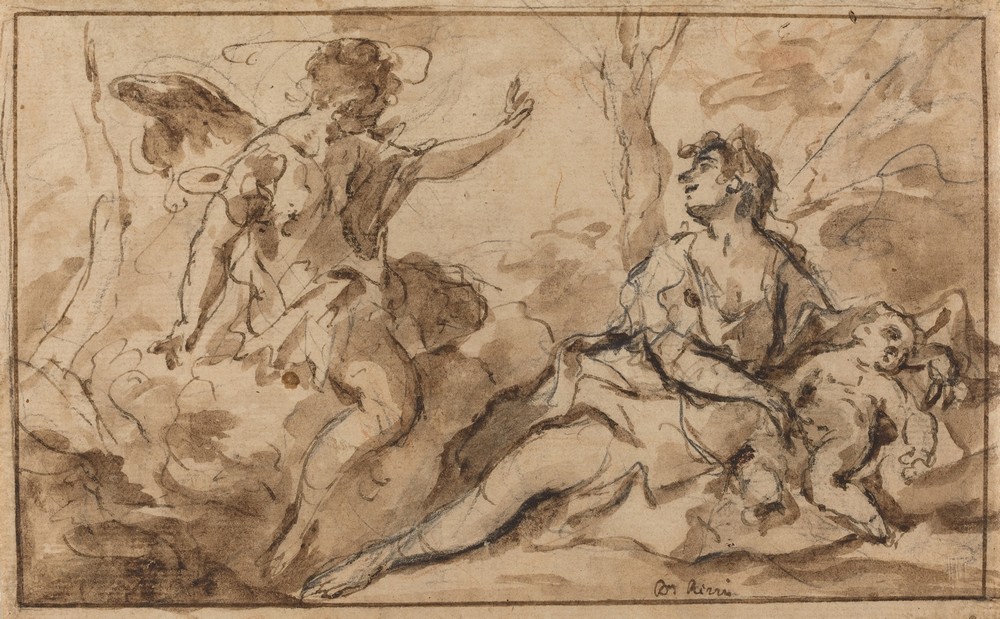 The Angel Appearing to Hagar and Ishmael