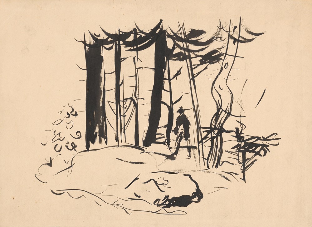 In the forest