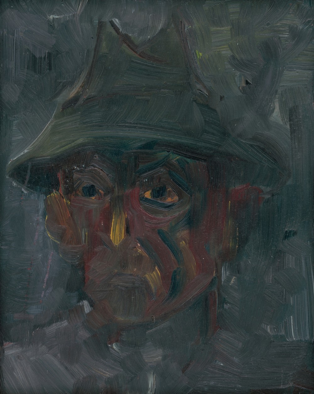 Head of a Man in a Hat