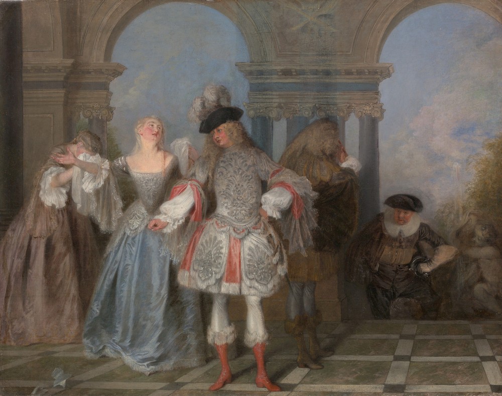 The French Comedians (ca. 1720)