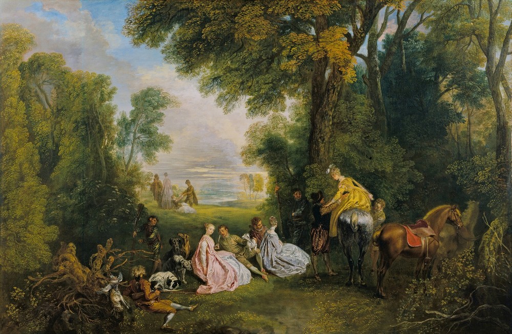Rendez-vous de chasse (c. 1717 - 1718)