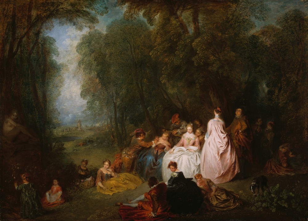 Fête champêtre (Pastoral Gathering) (1718-21)