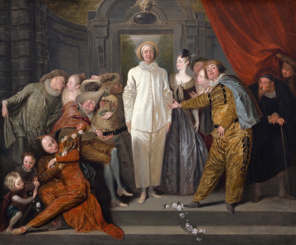 The Italian Comedians (probably 1720)