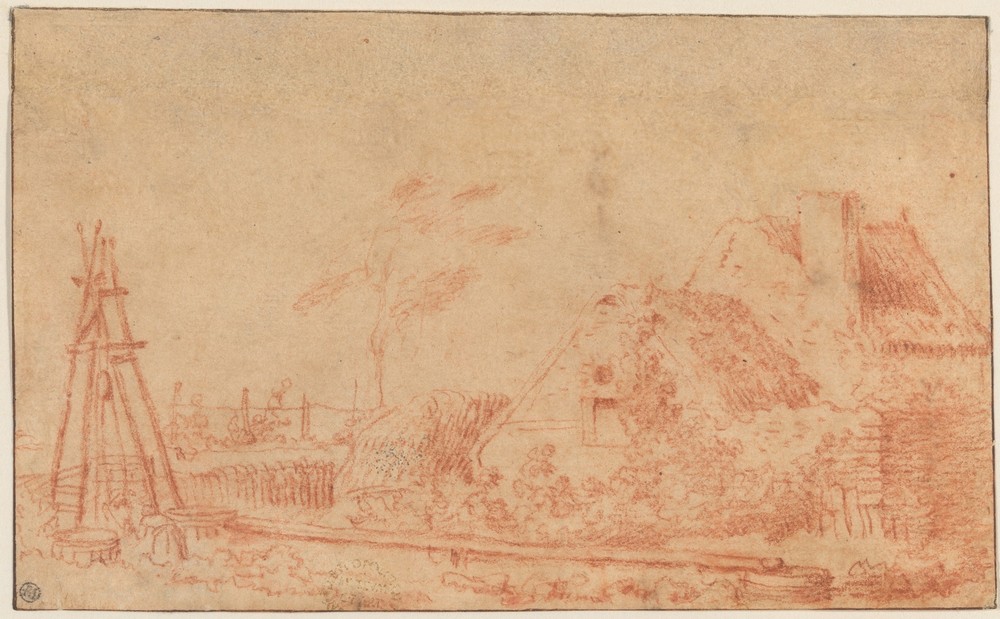 Landscape with a Cottage and Well (ca. 1714)