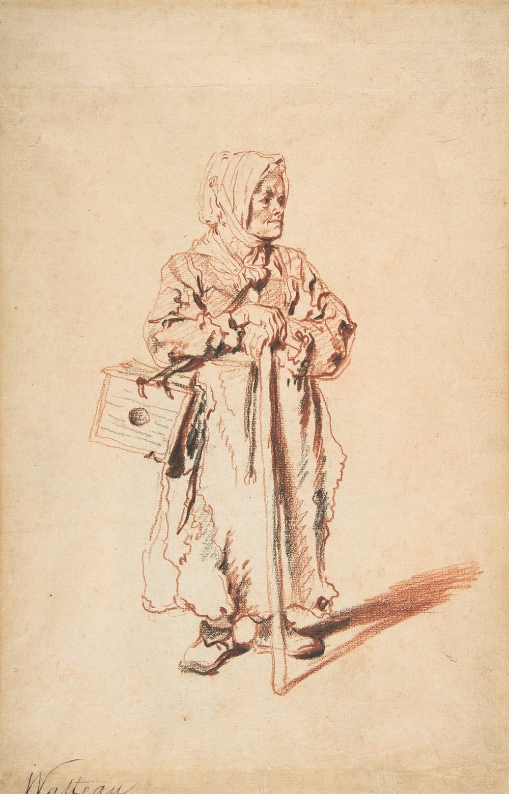 Standing Savoyarde with a Marmot Box (ca. 1715)