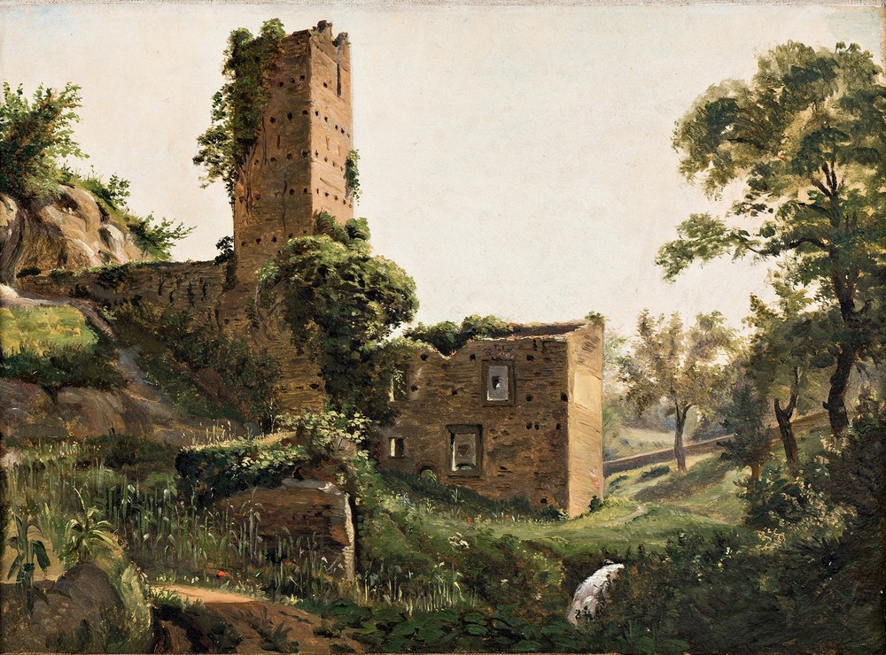 Landscape with ruins (c. 1838)