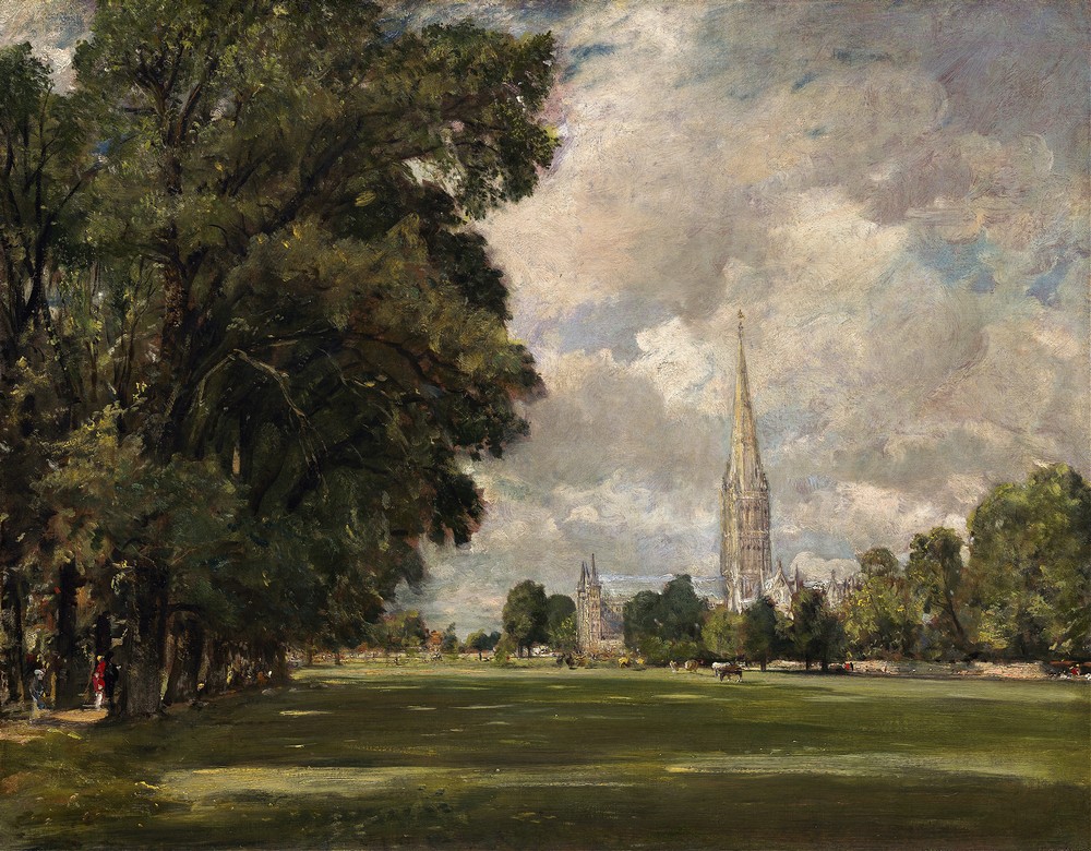 Salisbury Cathedral from Lower Marsh Close