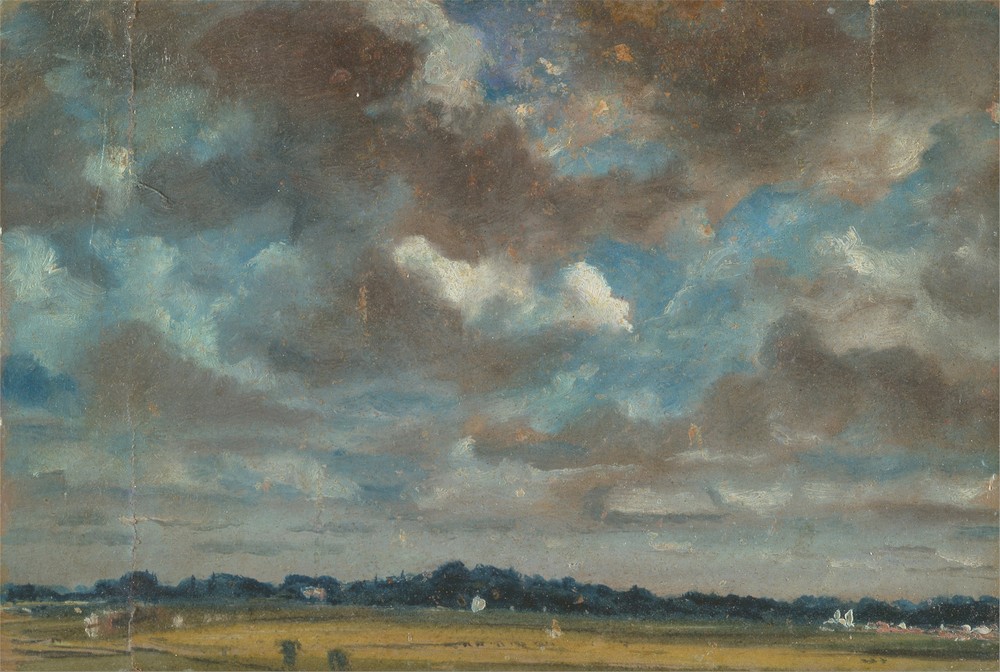 Extensive Landscape with Grey Clouds (ca. 1821)