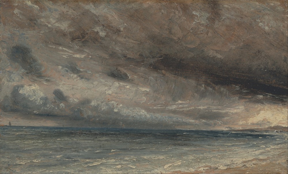 Stormy Sea, Brighton (ca. 1828)