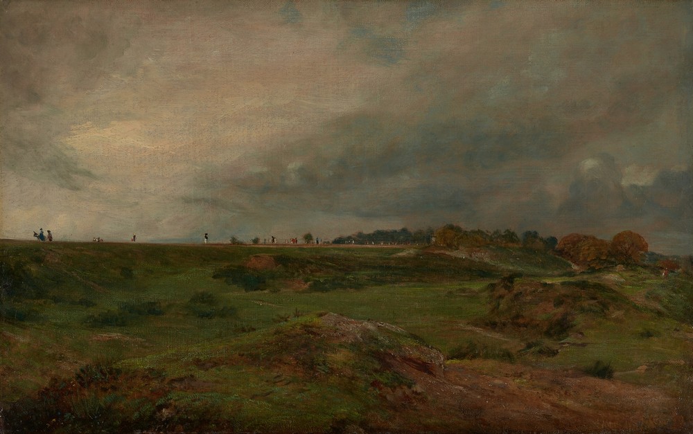 A Road across Hampstead Heath (ca. 1822)