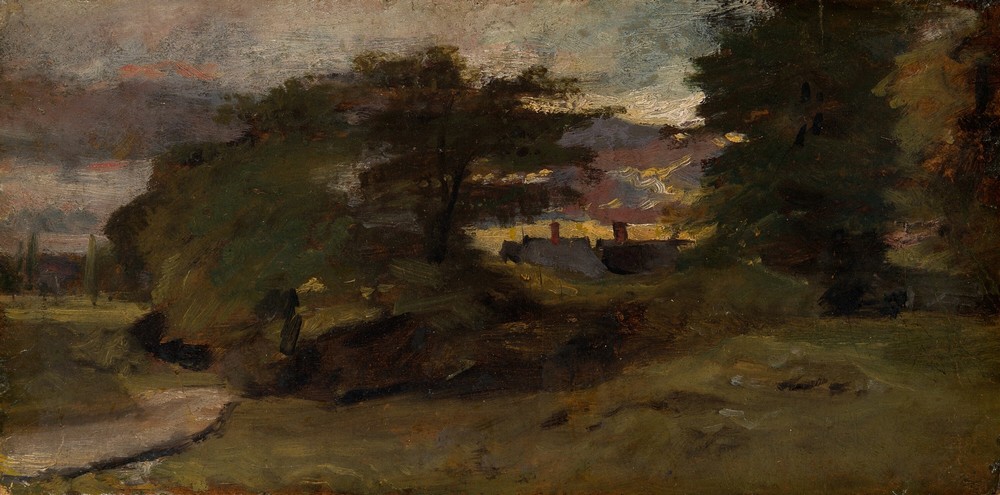 Landscape with Cottages (1809-10)