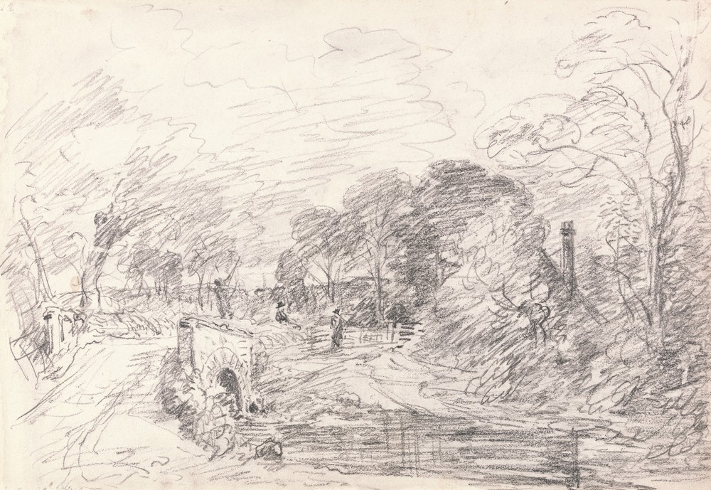 A Bridge near Salisbury Court, Perhaps Milford Bridge (ca. 1829)