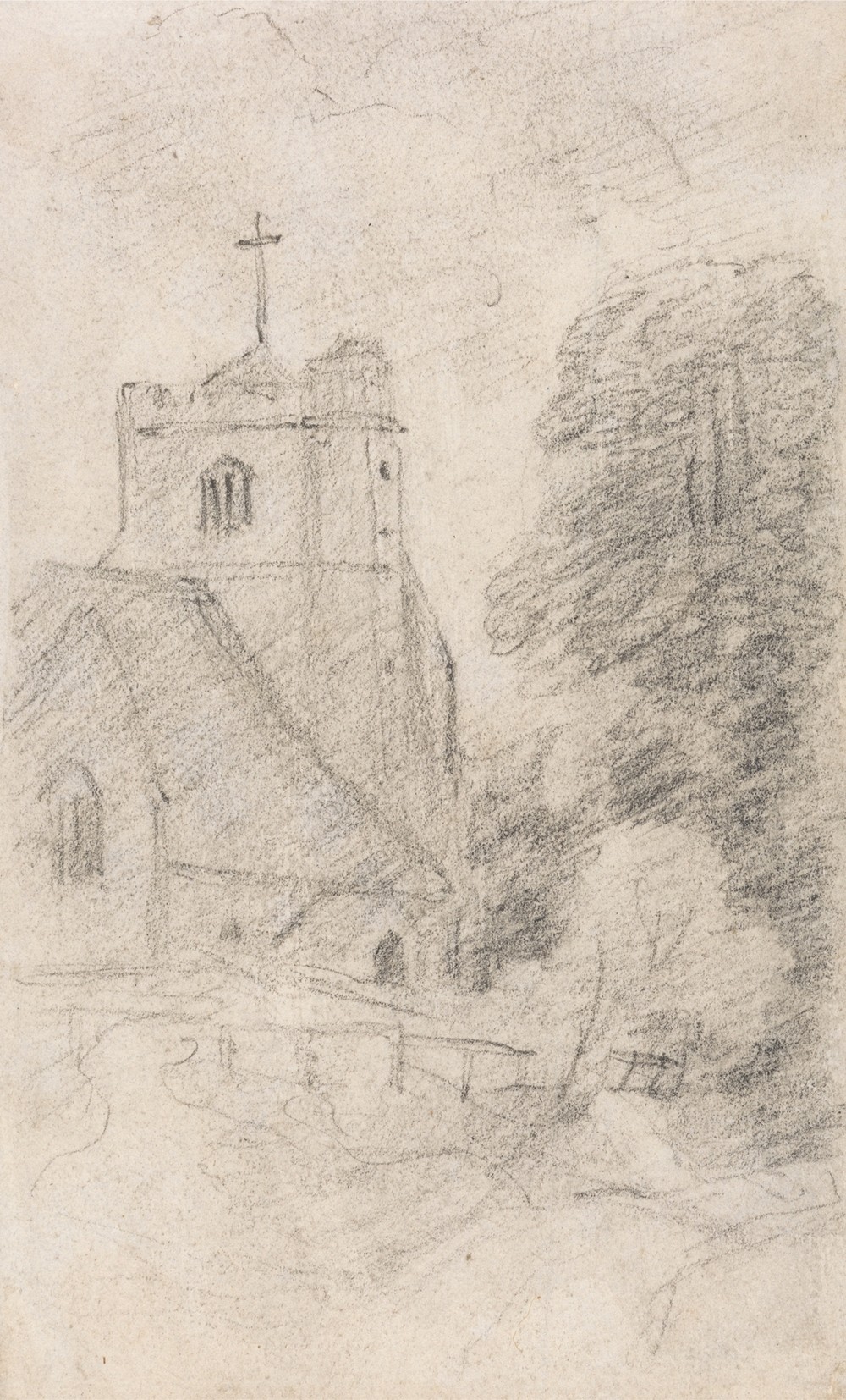 Leatherhead Church, Near Epsom, from the Northeast