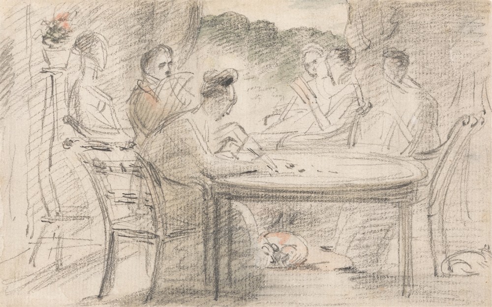 Mr. Hobson of Markfield and Family (ca. 1806)
