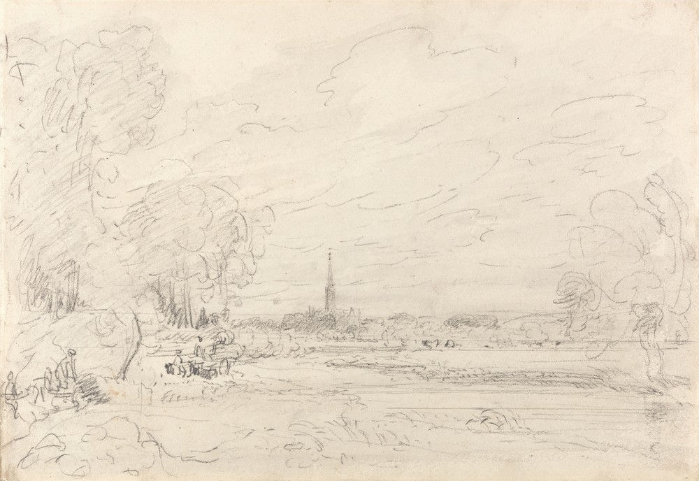 Salisbury Cathedral From the Meadows