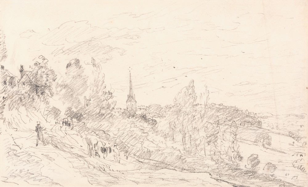 View near Arundel (between 1834 and 1835)