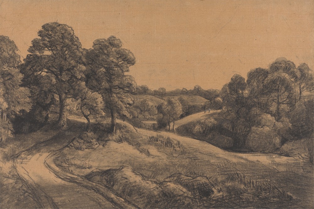 Wooded Slope with a Receding Road (ca. 1805)