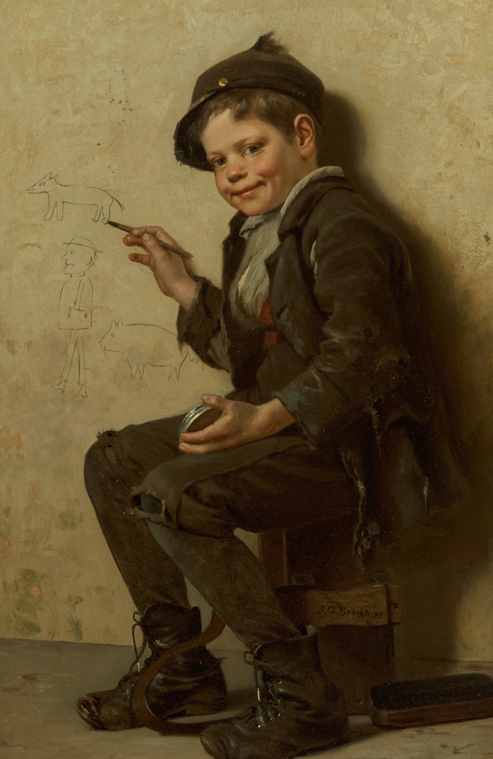 The Young Artist (circa 1885)