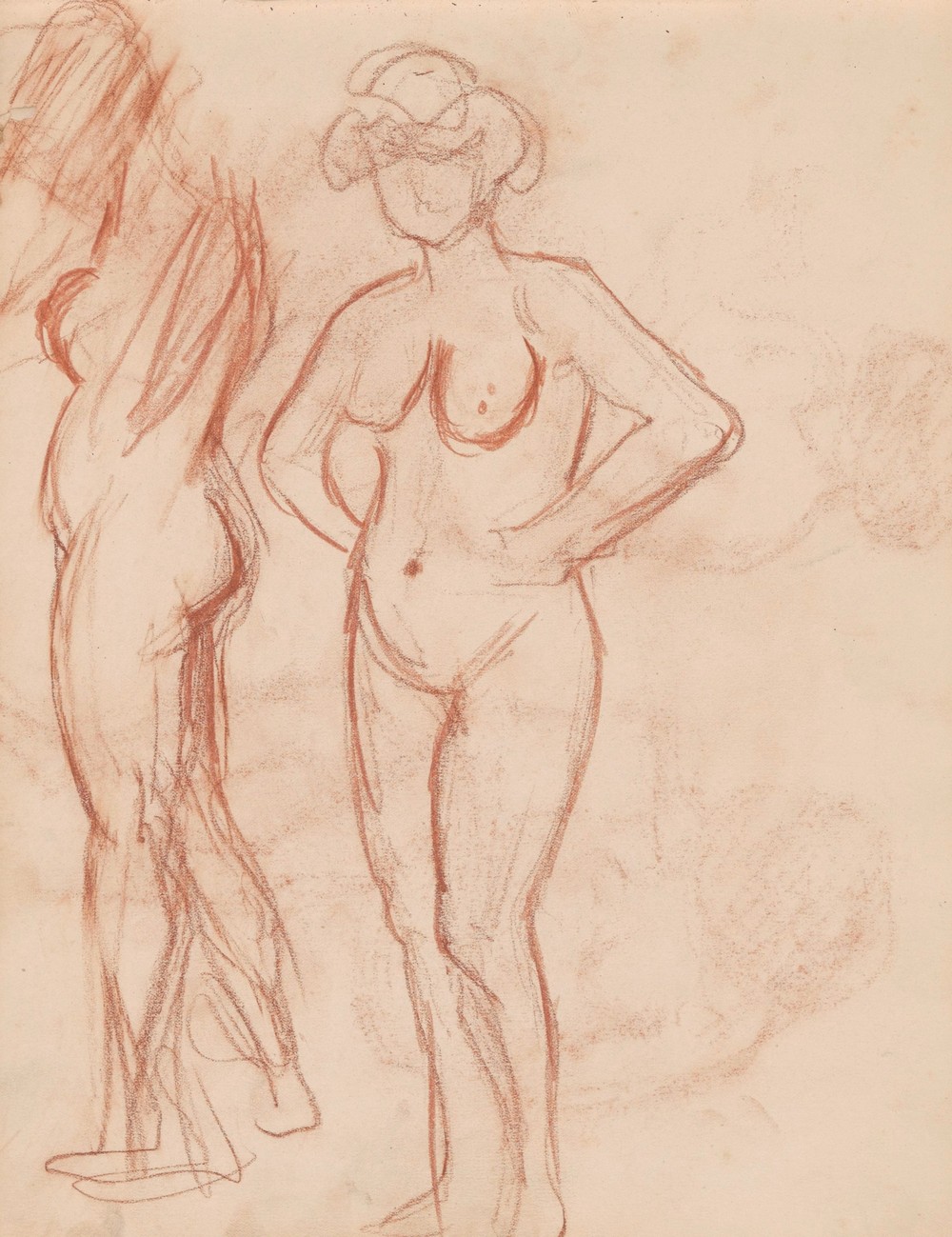Two Standing Nudes