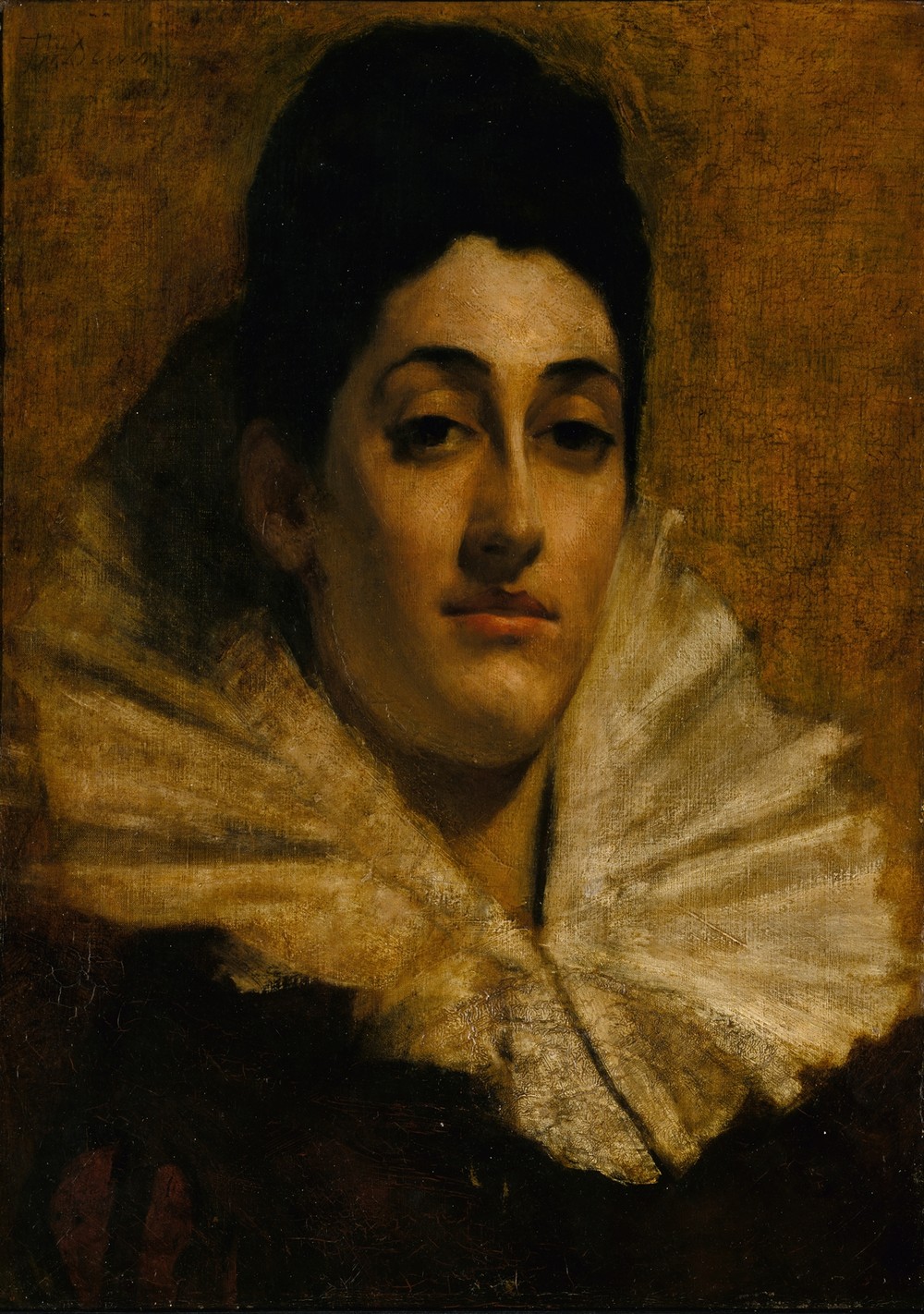 Portrait of Frances C. Houston (ca. 1880-1889)