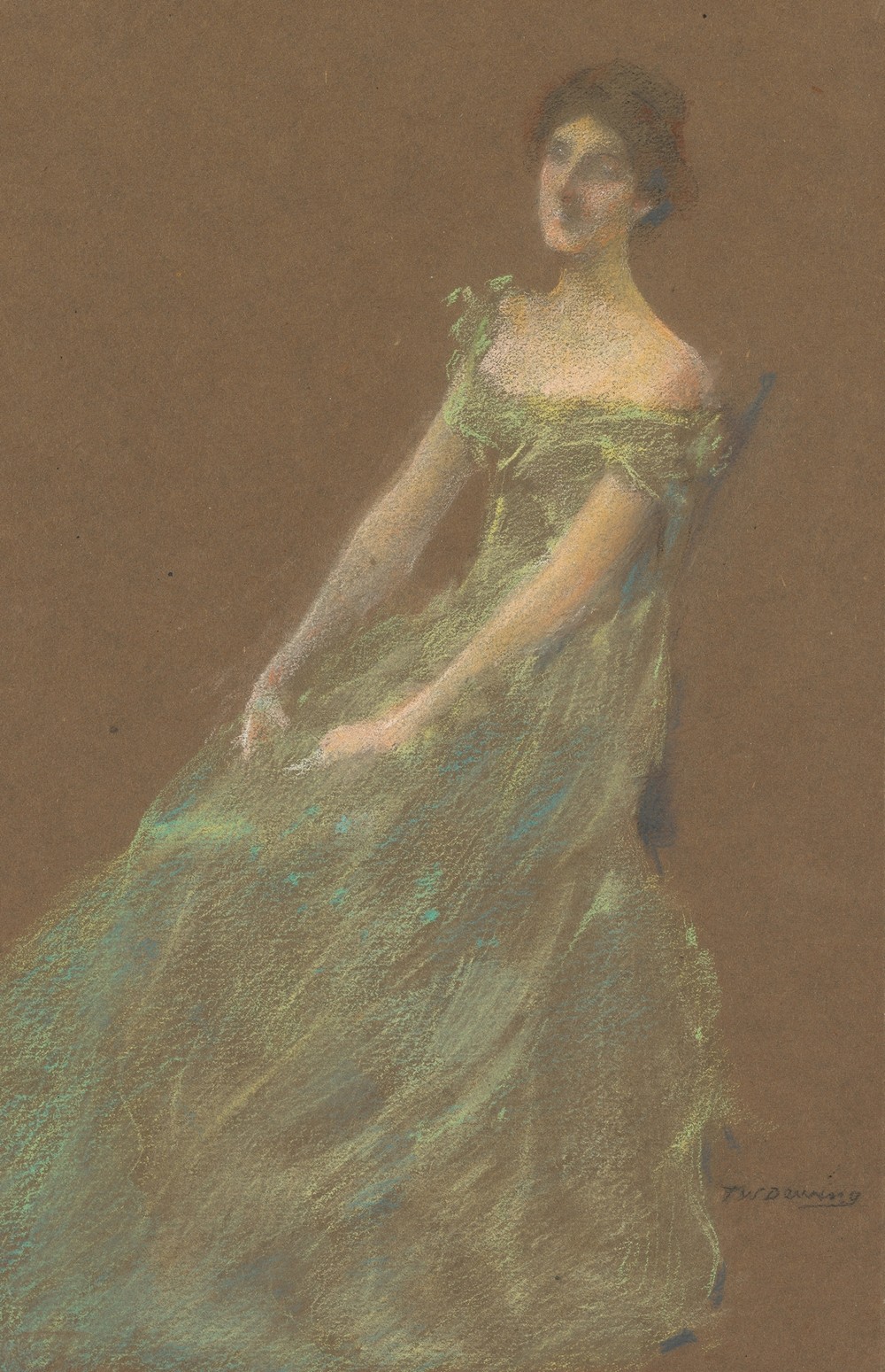 The Green Dress (c. 1910)