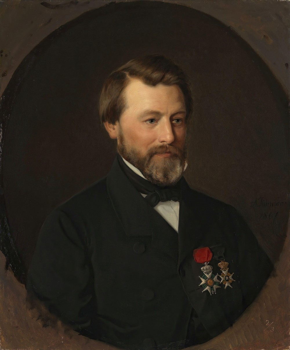 Portrait of Emil Tidemand the Artist’s Brother