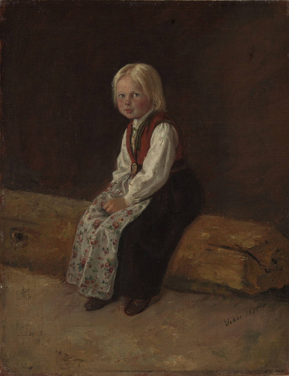 Portrait of Sella Larsdatter Vikør