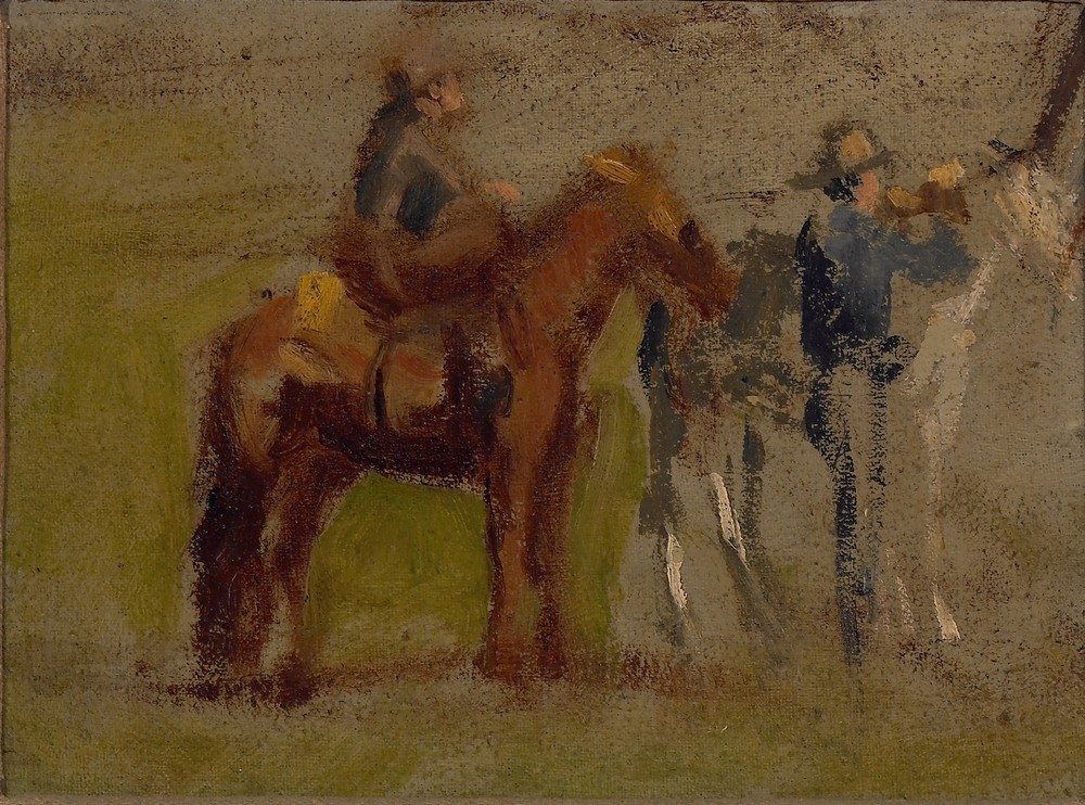 Study for ‘Cowboys in the Badlands’ (circa 1887)